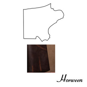 Horween Chromexcel Leather Shoulder, Brown, Multiple Weights
