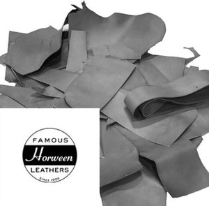 Assorted Horween Leather Scrap, Mixed Weight, 29lbs