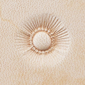 Flower Center, Leather Stamping Tool