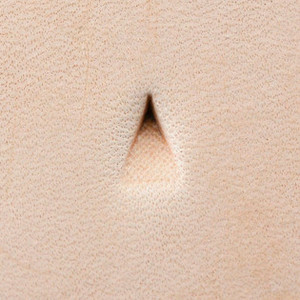 Figure Carving, Triangle Sharp Checked, Leather Stamping Tool