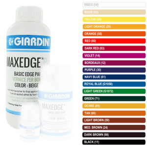 Giardini Basic Italian Leather Edge Paint, Dark Red, 1L, Past Shelf Life of 9/2023