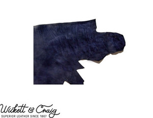 Wickett & Craig Traditional Harness Leather, Shoulder, Navy