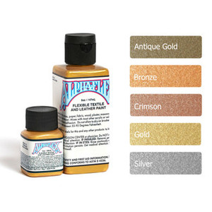 AlphaFlex Metallic Leather Paint