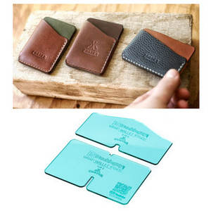 Corter Wrap Wallet, Acrylic Template Corter Wrap Wallet, Acrylic Template