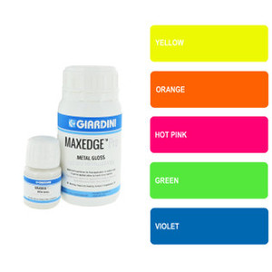 Giardini Fluorescent Italian Edge Paint, Green, 250ml, Past Shelf Life of 9/2023