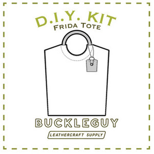 Danesh, Frida, O-Ring Handle Tote Bag Leather Pattern