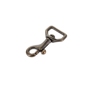 45 1/2" Antique Brass, Swivel Bolt Snap, Solid Brass-LL