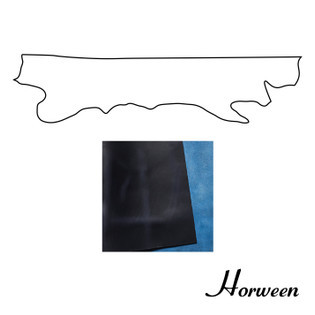 Horween Cavalier Leather Belly, Ink, Multiple Weights