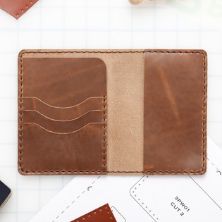 Buckleguy Passport Case Leather Kit