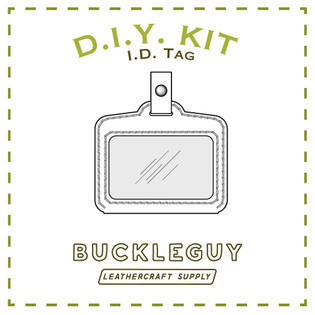 Danesh, I.D. Tag Leather Pattern