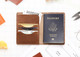 DIY Passport Case Leather Kit
