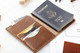 DIY Passport Case Leather Kit
