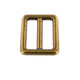 B7096 Antique Brass, Double Loop, Solid Brass-LL, Multiple Sizes