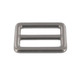 B7096 Nickel Matte, Double Loop, Solid Brass-LL, Multiple Sizes