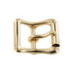 B6226 Gold Plate, Roller Buckle, Solid Brass-LL, Multiple Sizes