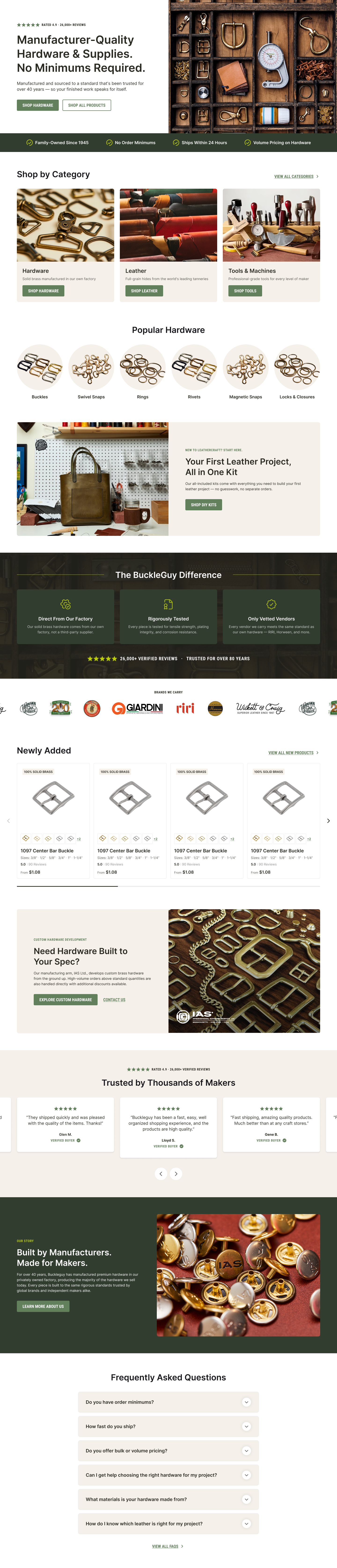 Homepage design preview