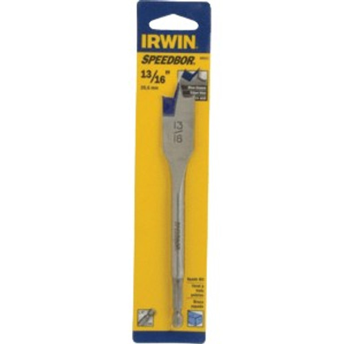 Irwin 88813 13/16" x 6" Speedbor 2000 Wood Boring Bit - 6ct. Case