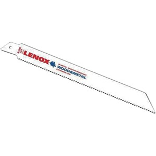 Lenox 22753 8" x 3/4" 10TPI Reciprocating Saw Blade OSB810R (50pk)
