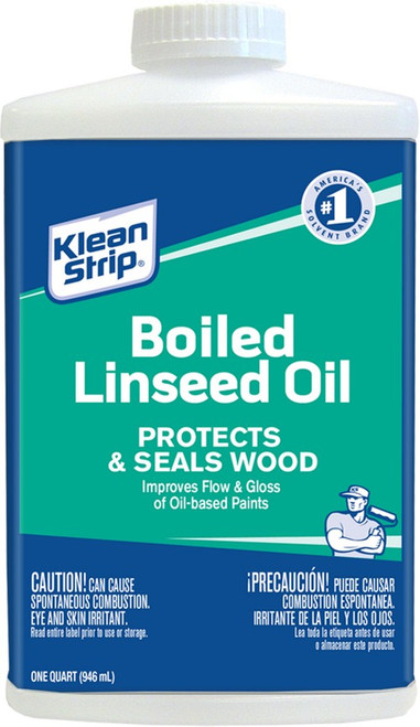 Klean Strip QKLO146 Qt Boiled Linseed Oil