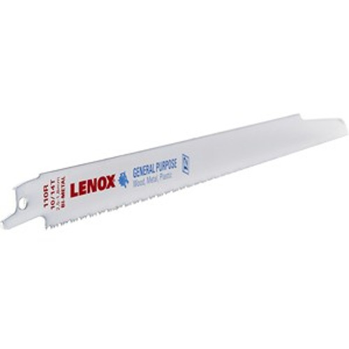 Lenox 20583 12" x 3/4" 10-14TPI Reciprocating Saw Blade 110R (5pk)