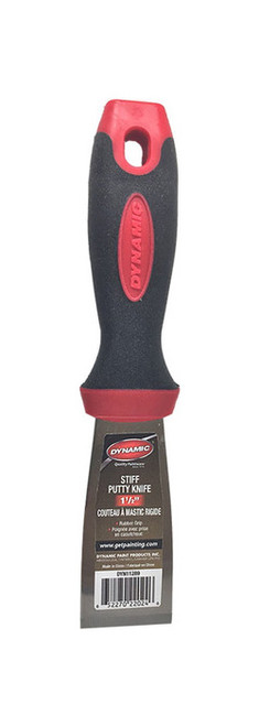 Dynamic DYN11289 1-1/2" Ergonomic Stiff Putty Knife - 5ct. Case