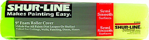 Shur-Line 07010 9" Smooth Foam Roller - 10ct. Case
