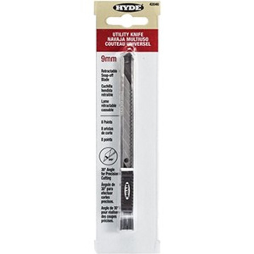 Hyde 42046 9mm Stainless Steel Snap Off Knife