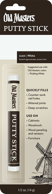 Old Masters 32401 White Putty Stick