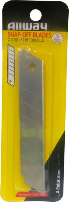 Allway K7B 18mm 7-Point Snap Off Blade (5pk)