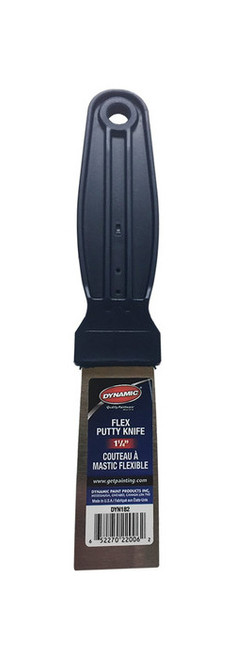 Dynamic DYN182 1-14 DIY Flex Putty Knife wCarbon Steel Blade - 10ct. Case