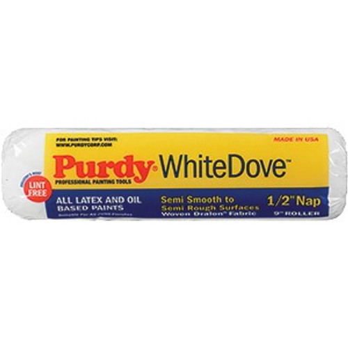 Purdy 144670093 9" White Dove 1/2" Nap Roller Cover