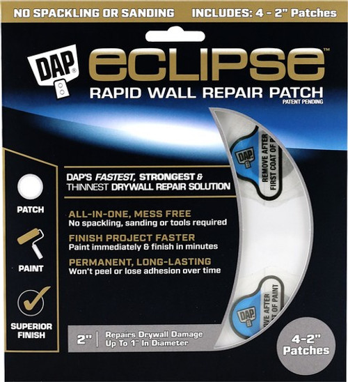 Dap 09161 Eclipse 2" Wall Repair Patch (4 Patches per PK)