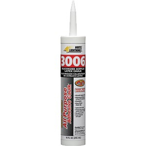 White Lightning 14761 10 oz. White 3006 Ultra All Purpose Elastomeric Sealant