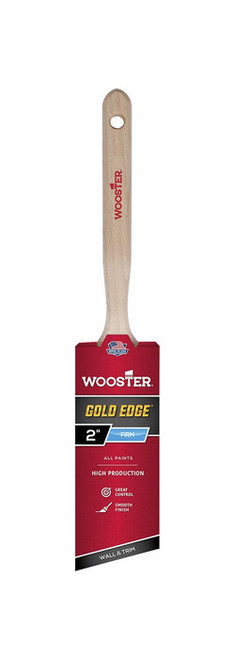 Wooster 5231 2" Gold Edge Angle Brush - 6ct. Case