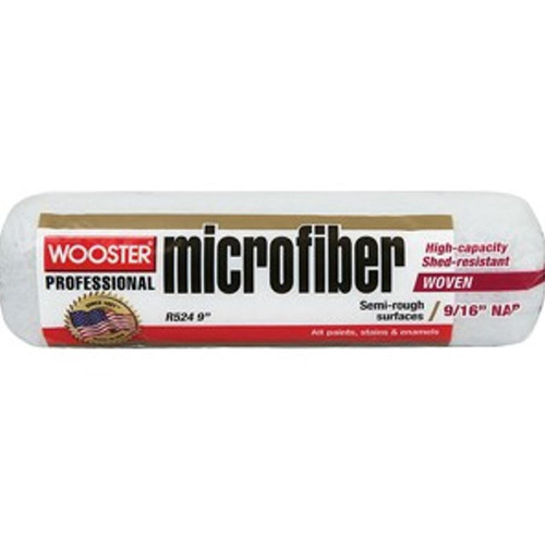 Wooster R524 14 x 916 Nap Microfiber Roller Cover - 6ct. Case