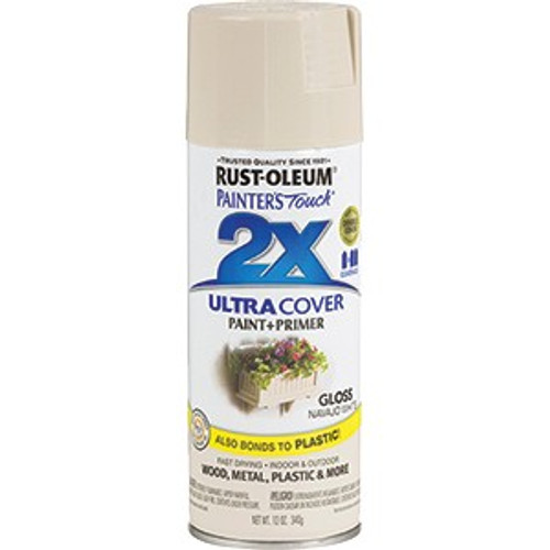 Rust-Oleum 249099 Ultra Cover 2X Gloss Cottage White Spray