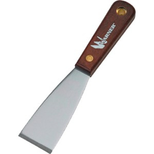 Warner 609 1-1/2" Stff Putty Knife Rosewood Handle