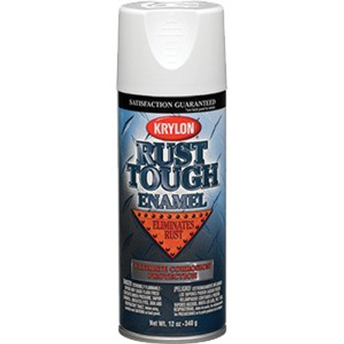Krylon RTA9200 12 oz. Gloss White Rust Tough Spray