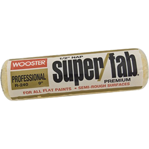 Wooster R240 18" Super/Fab 1/2" Nap Roller Cover - 6ct. Case