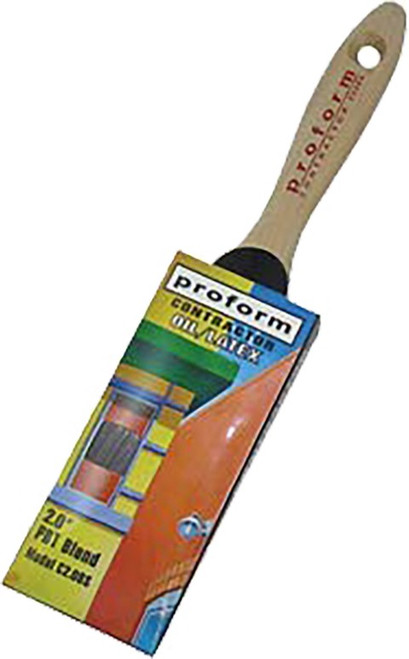 Proform CO2.5S 2.5" Contractor Straight Cut Brush w/ Oval Handle - 12ct. Case
