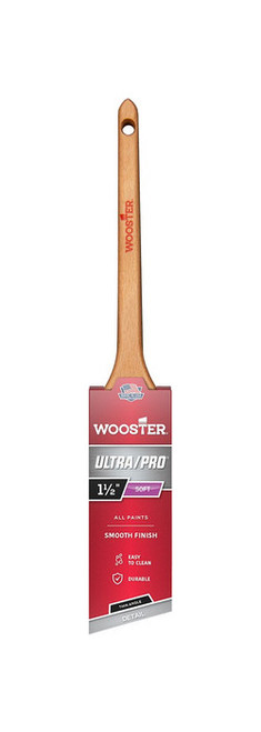 Wooster 4167 1-12 UltraPro Soft Thin Angle Sash Nylon Brush - 6ct. Case