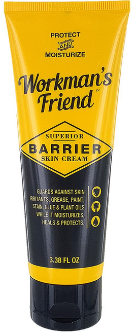 Workman's Friend WF.BSC.D.03 3.38oz Skin Barrier Cream and Moisturizer Counter Display