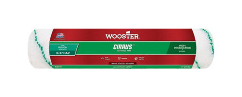 Wooster R195 14" Cirrus 3/4" Nap Roller Cover - 6ct. Case