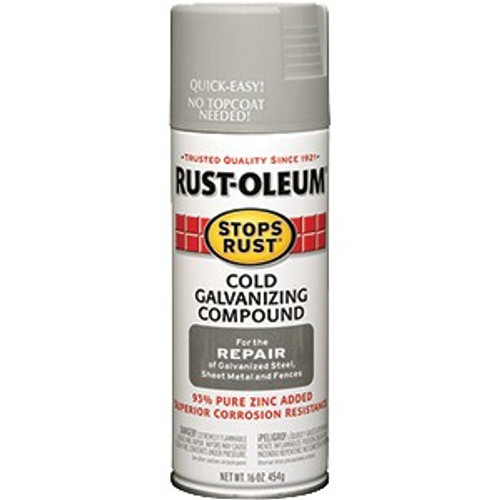 Rust-Oleum 7780830 12 oz. Flat White Clean Metal Primer Stops Rust Spray