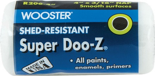 Wooster R206 4" Super Doo-Z 3/16" Nap Roller Cover