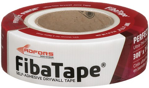 Fibatape FDW8654-U 1-7/8 x 300' Ultra Thin Perfect Finish Drywall Tape