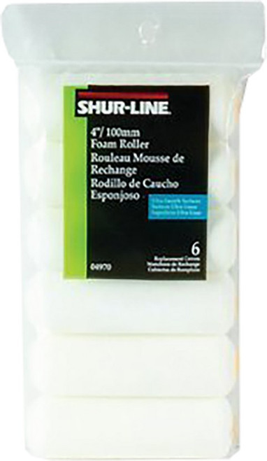 Shur-Line 04970C (2006697) 4" Quick Pro Foam Mini Roller 6Pk