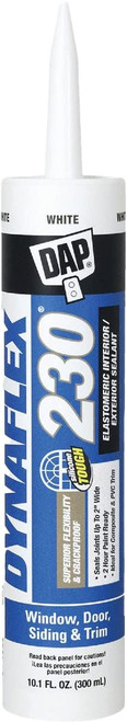 DAP 18275 10.1oz White Dynaflex 230 Premium Elastomeric Sealant