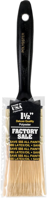 Wooster P3971 1-1/2" Factory Sale Polyester Wall Paint Brush