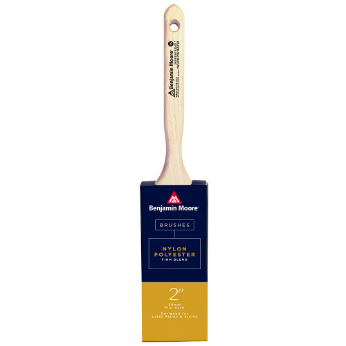 2" Benjamin Moore U61920-017 Nylon/Polyester Paint Brush, Nylon/Polyester Firm Flat Sash